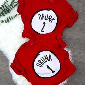 Graphic t-shirts (2) sz M